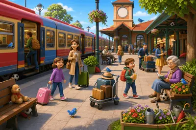 A Estação de Trem