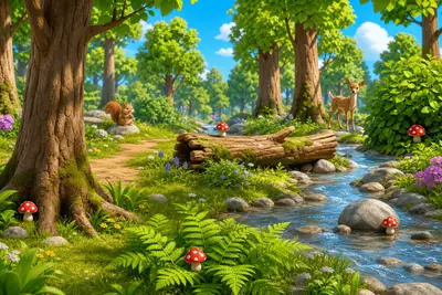 Os Cogumelos da Floresta