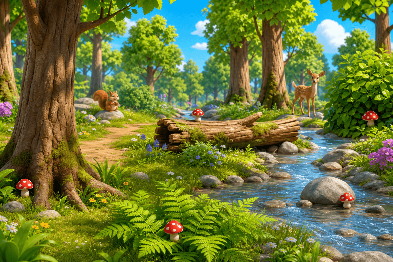 Os Cogumelos da Floresta