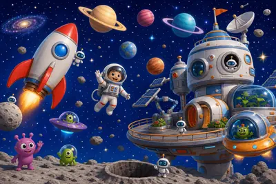 Os Robôs do Espaço