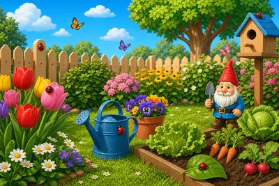 As Joaninhas do Jardim