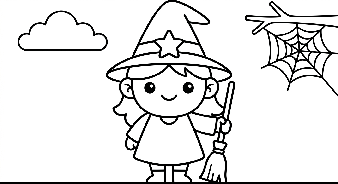 bruja kawaii