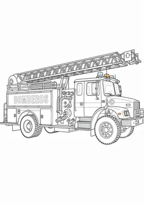 camion de bomberos
