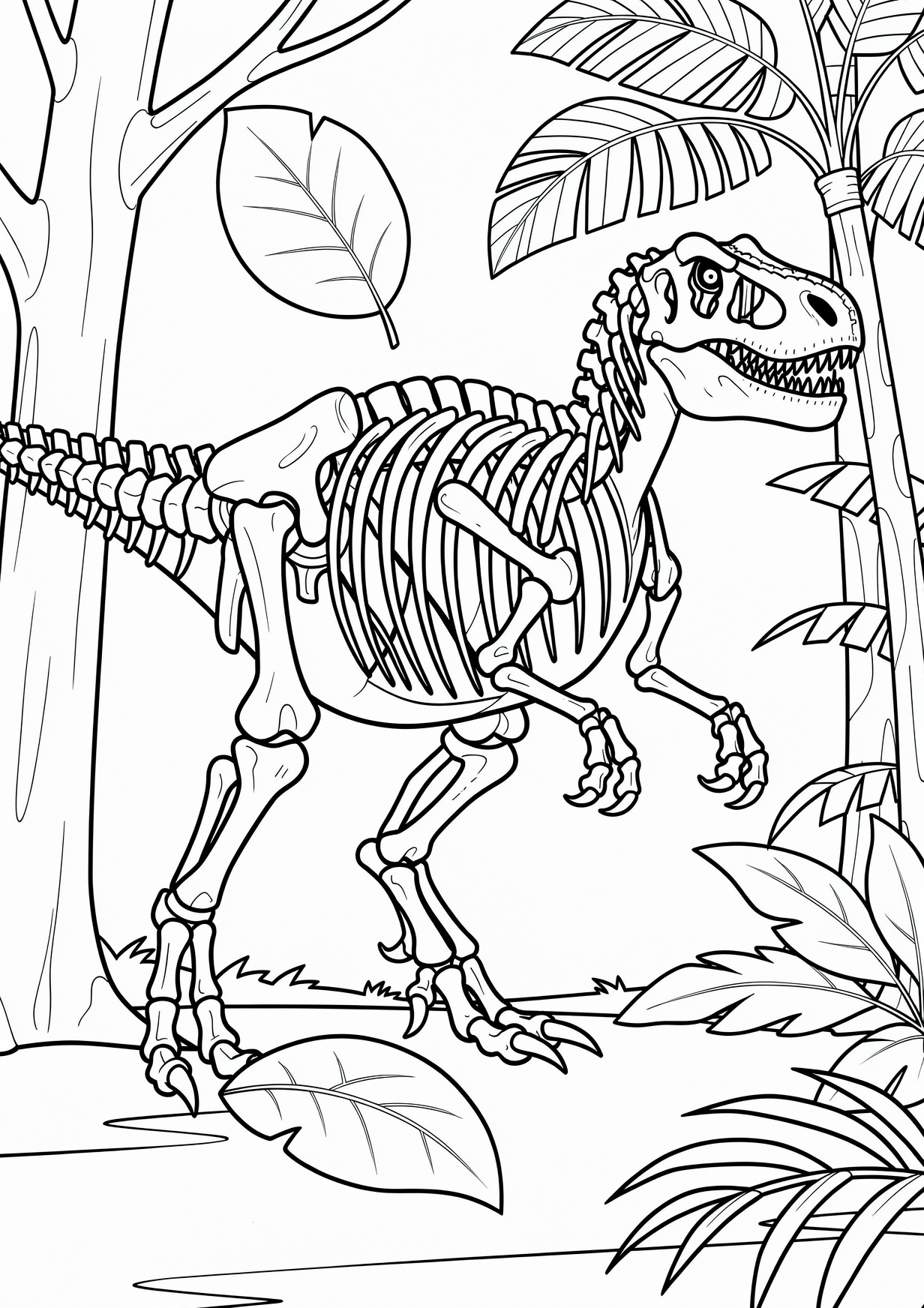 dinosaurio esqueleto