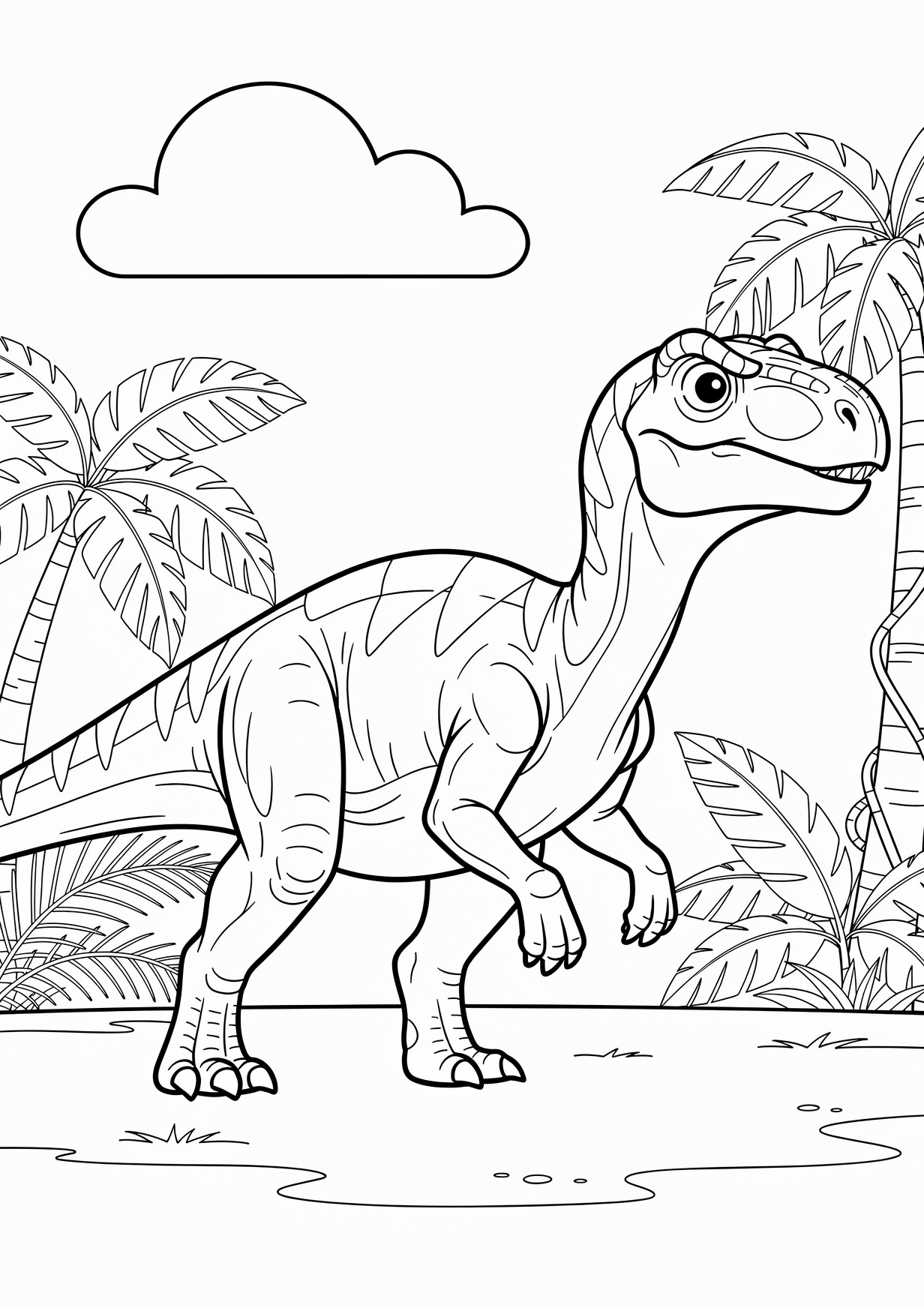 dinosaurio sencillo