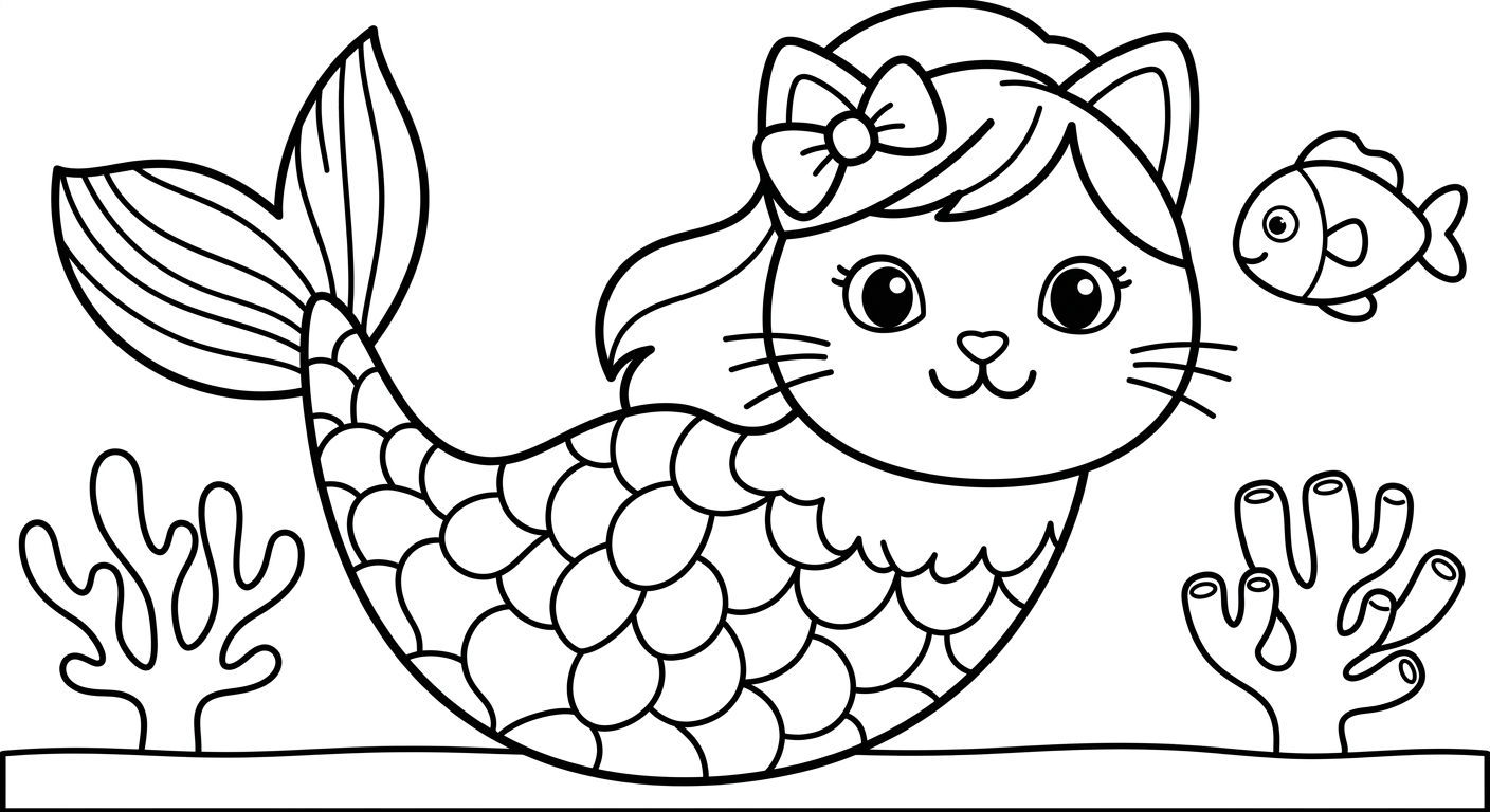 gato sirena