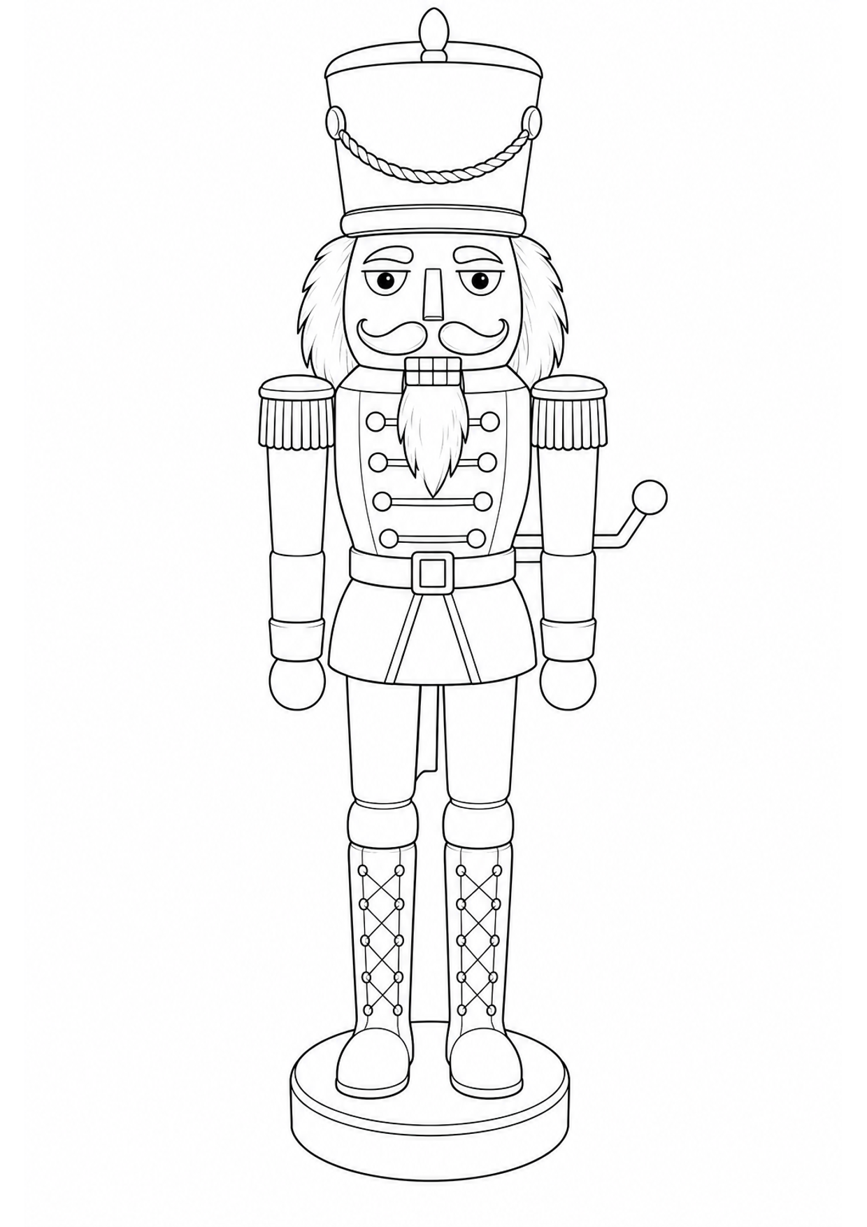 Dibujo de Cascanueces para Colorear e Imprimir
