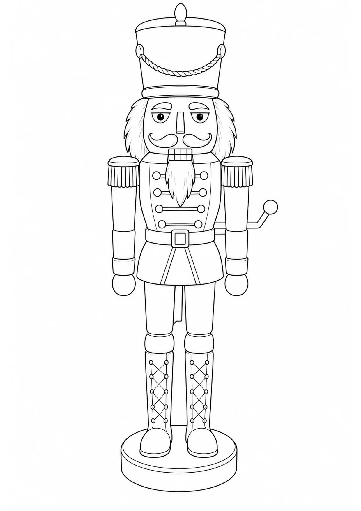 Dibujo de Cascanueces para Colorear e Imprimir