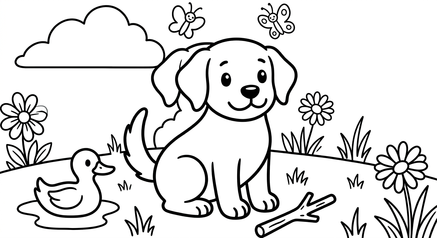 perro labrador cachorro