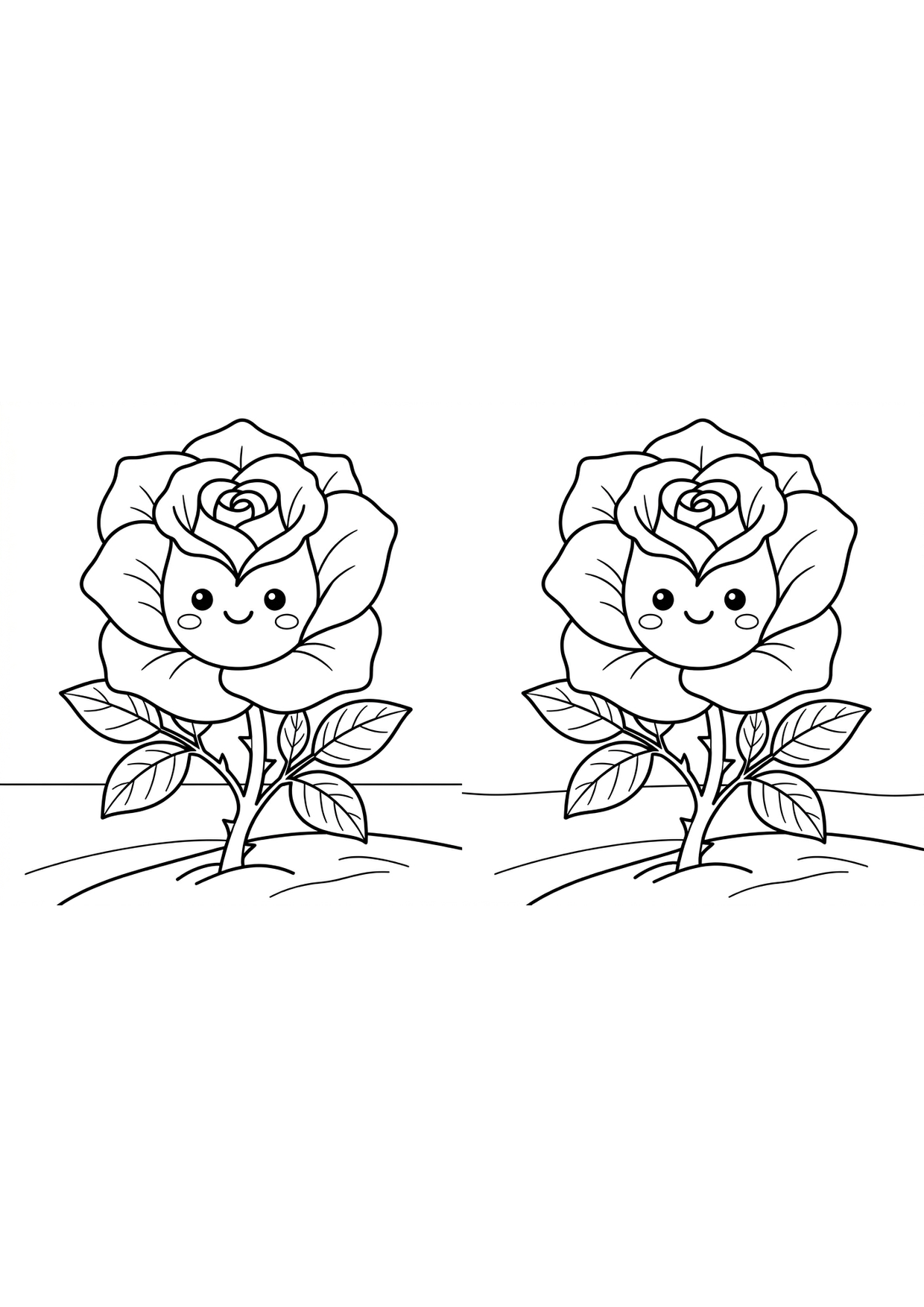 rosa kawaii