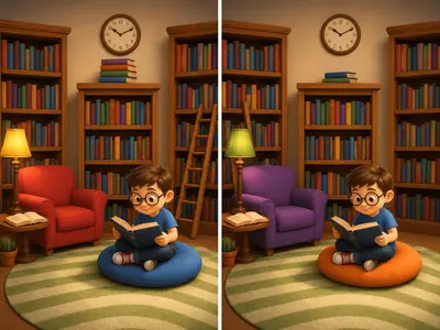 Diferenças na biblioteca