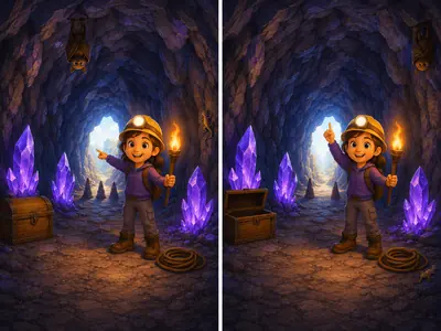 Diferenças na caverna