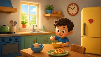 Encontrar formas na cozinha