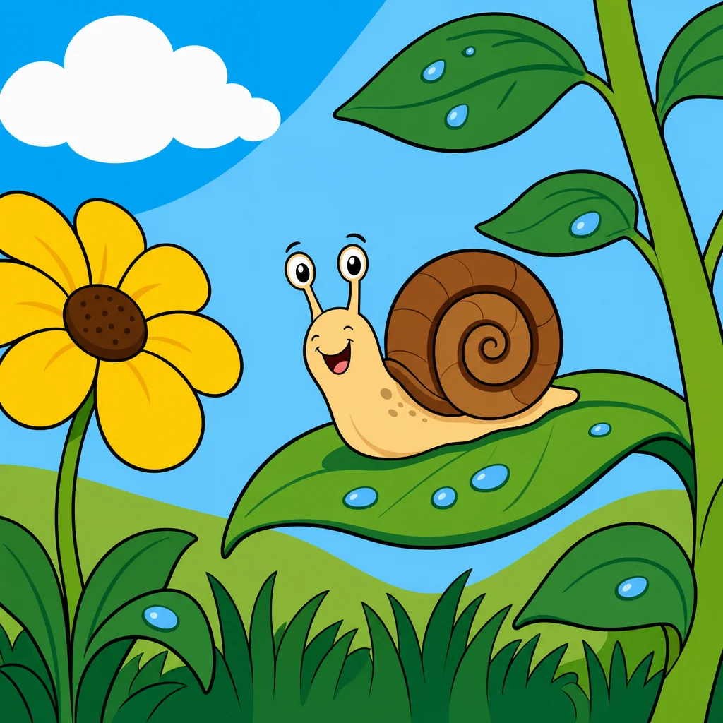 Quebra-cabeça de Caracol para Crianças de 2 a 8 Anos (4, 9 e 16 Peças)