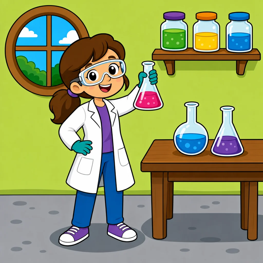 Quebra-cabeça de Cientista para Crianças de 2 a 8 Anos (4, 9 e 16 Peças)