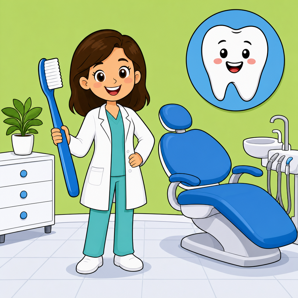 Quebra-cabeça de Dentista para Crianças de 2 a 8 Anos (4, 9 e 16 Peças)