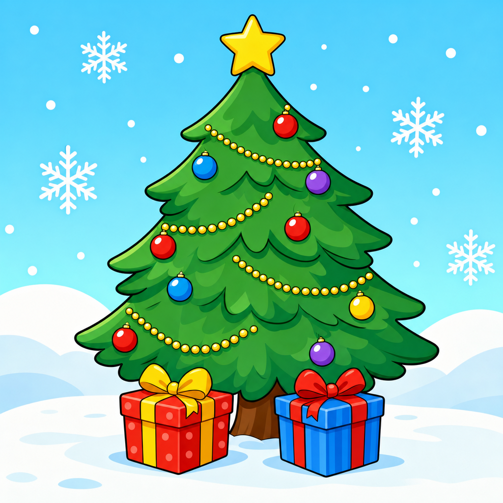 Quebra-cabeça de Natal para Crianças de 2 a 8 Anos (4, 9 e 16 Peças)