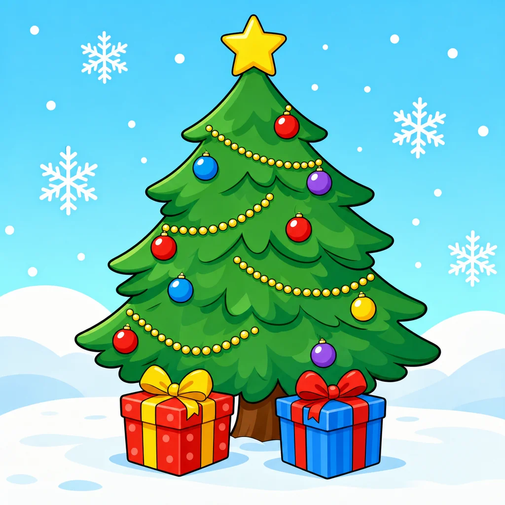 Quebra-cabeça de Natal para Crianças de 2 a 8 Anos (4, 9 e 16 Peças)