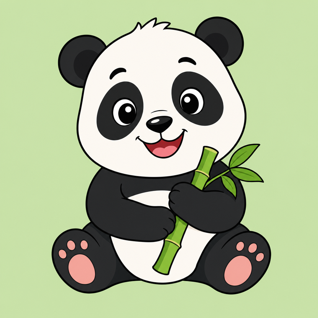 Quebra-cabeça de Panda para Crianças de 2 a 8 Anos (4, 9 e 16 Peças)