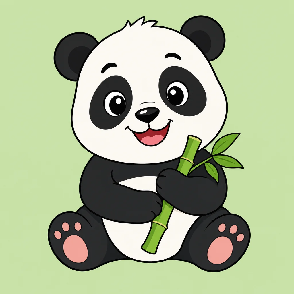 Quebra-cabeça de Panda para Crianças de 2 a 8 Anos (4, 9 e 16 Peças)