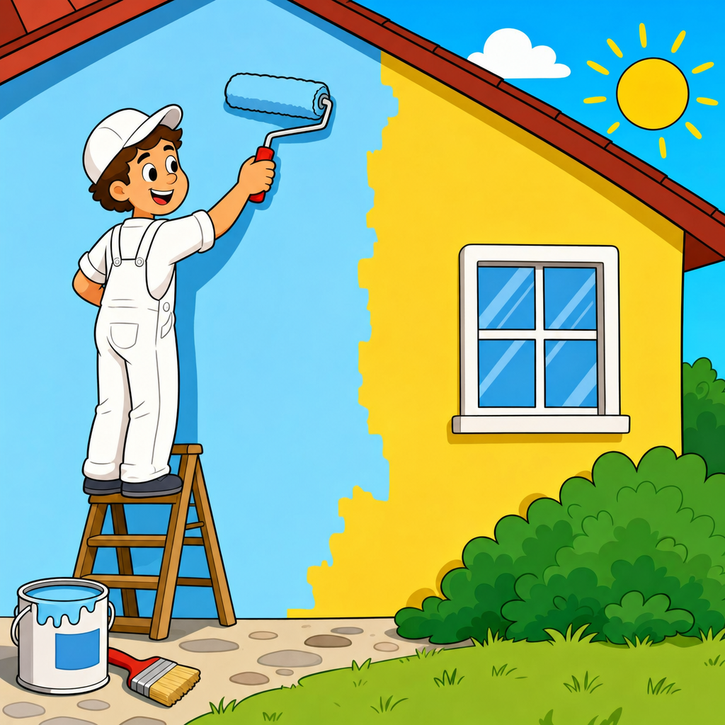 Quebra-cabeça de Pintor para Crianças de 2 a 8 Anos (4, 9 e 16 Peças)