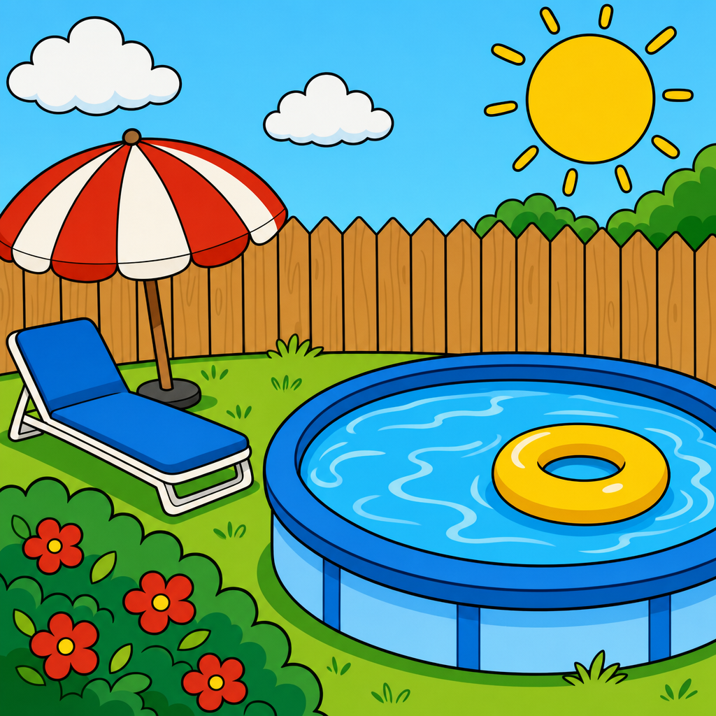 Quebra-cabeça de Verão para Crianças de 2 a 8 Anos (4, 9 e 16 Peças)